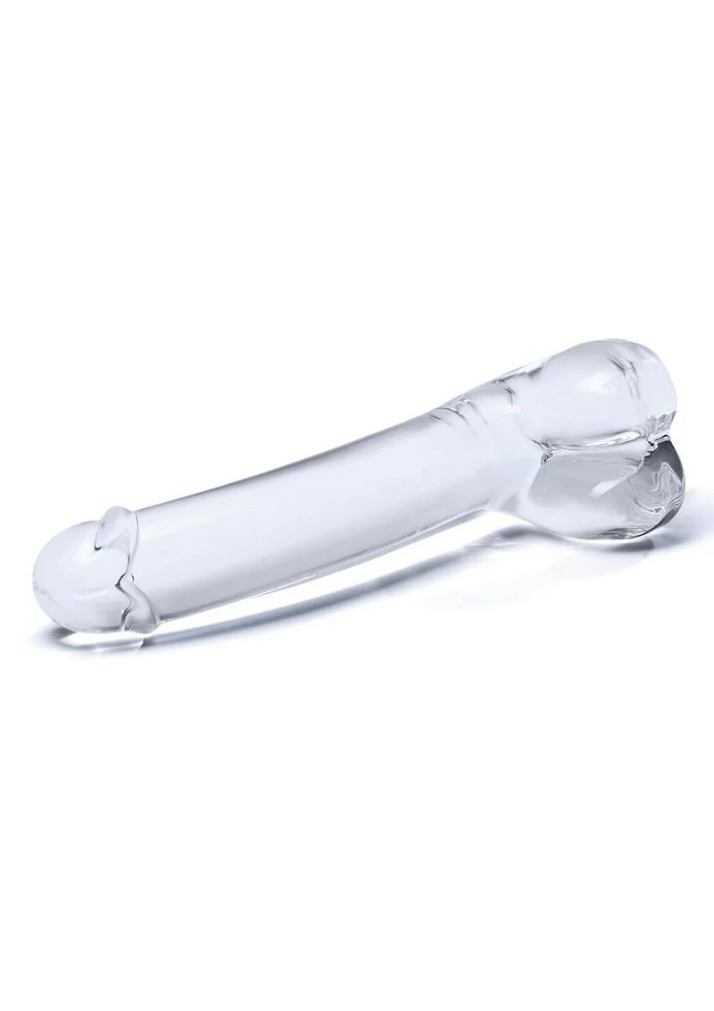 Glas Realistic Curved Glass G-Spot Dildo - Image 3