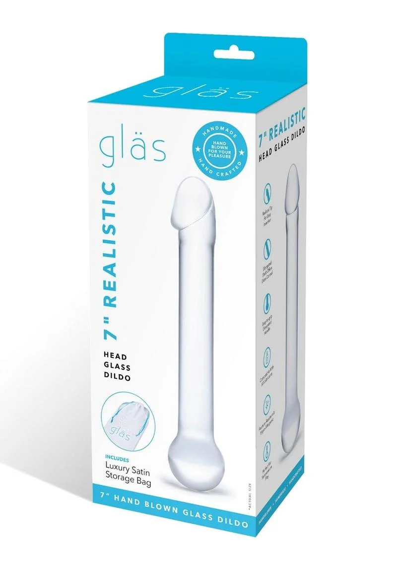 Glas Realistic Head Glass Dildo - Image 2