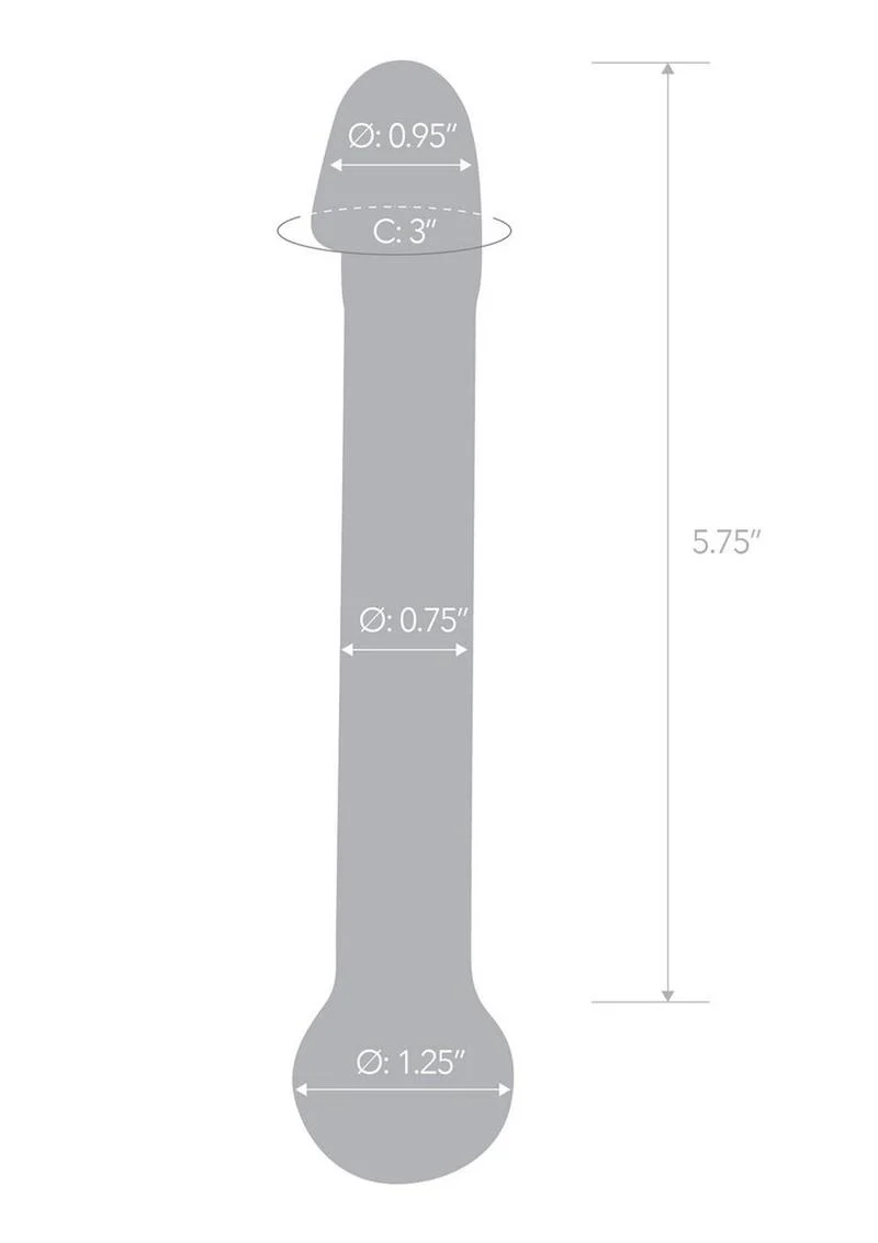 Glas Realistic Head Glass Dildo - Image 4