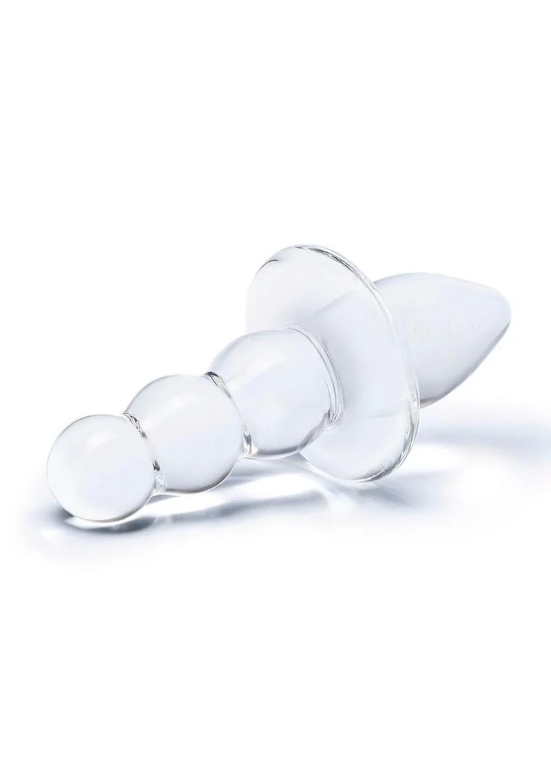 Glas Titus Beaded Butt Plug - Image 3