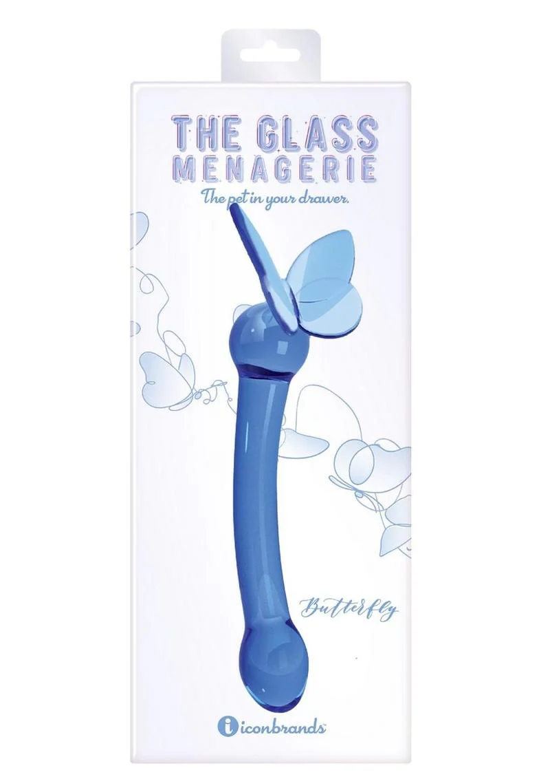 Glass Menagerie Butterfly G-Spot Dildo - Image 2
