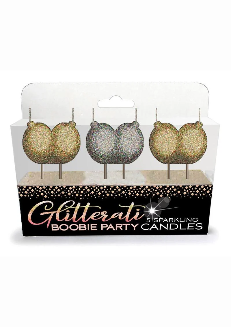 Glitterati Boobie Party Candles - Image 2