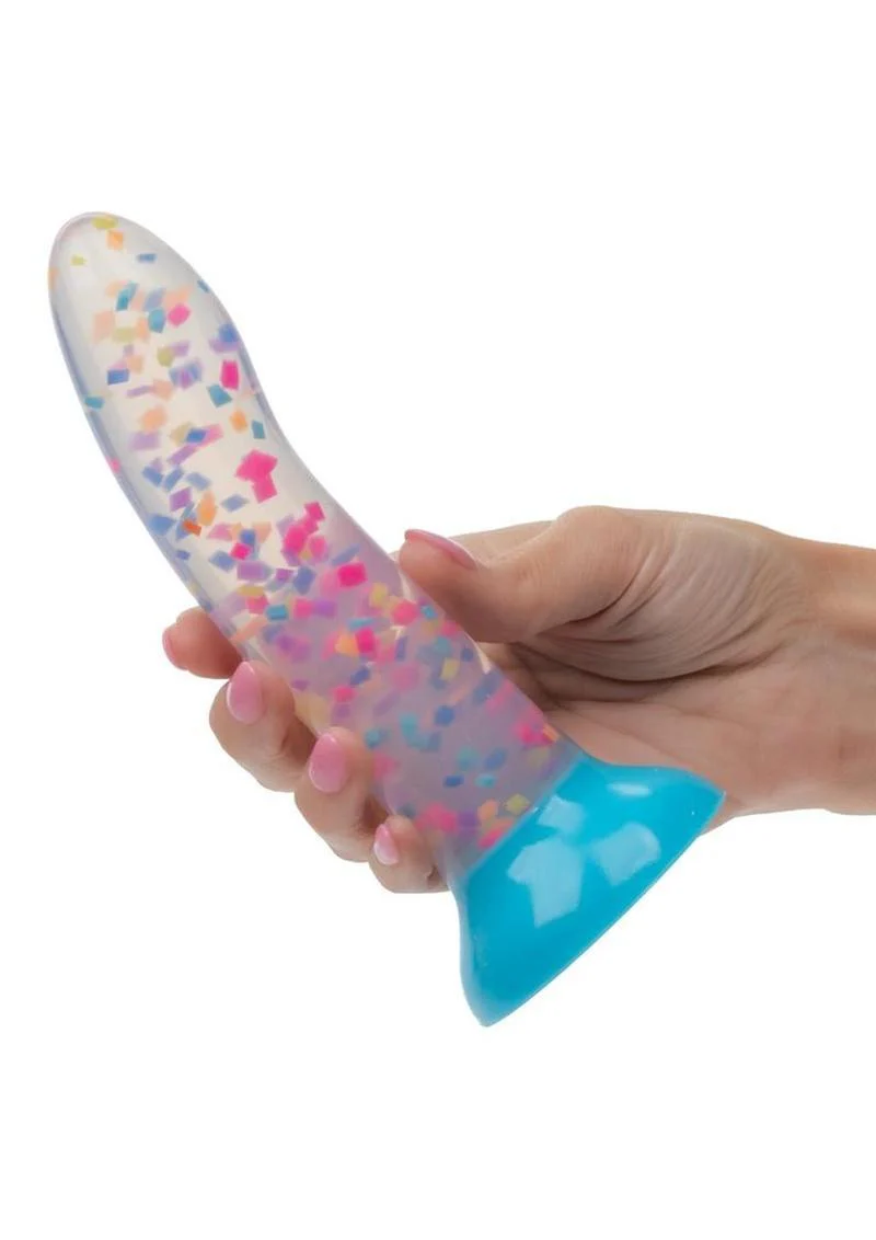 Glow Stick Party Silicone Glow In The Dark Dildo with Suction - Image 4