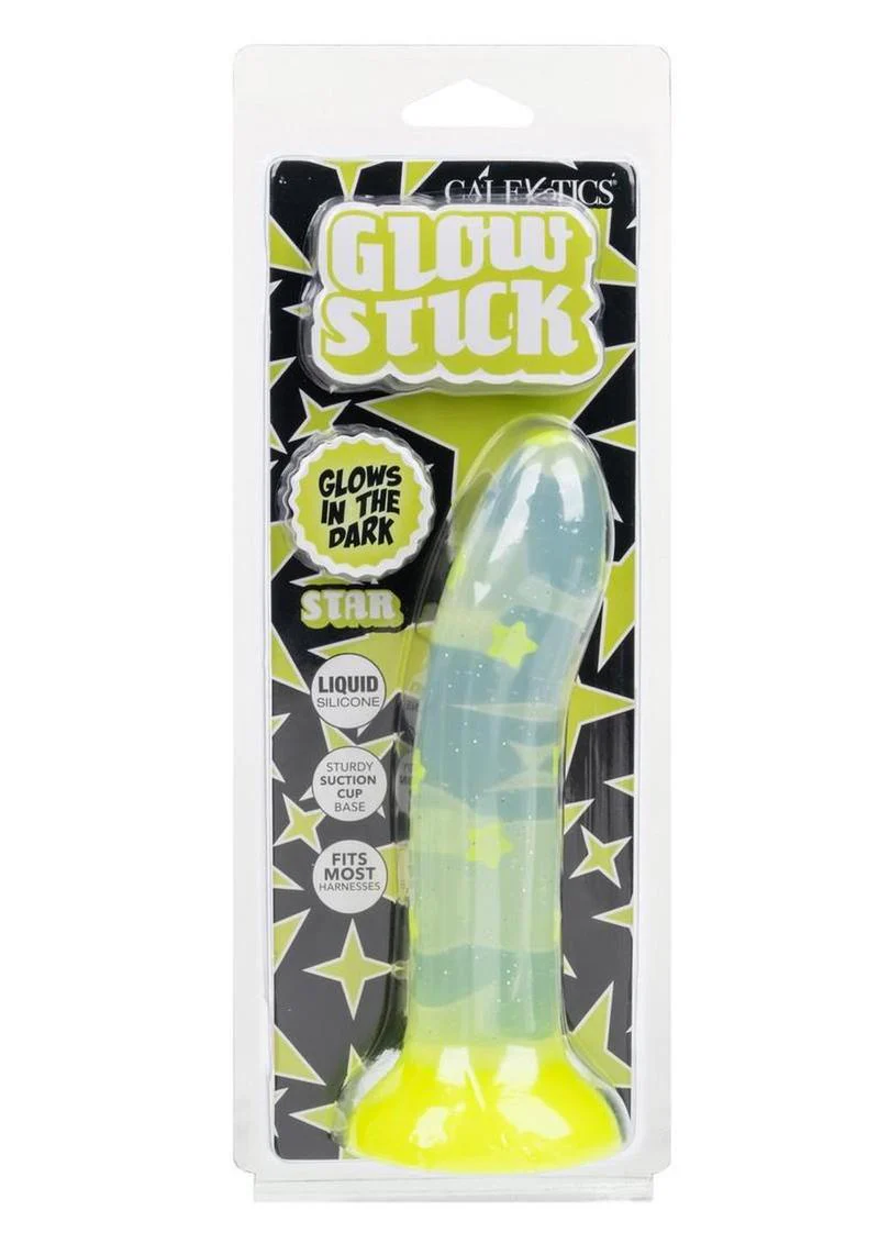Glow Stick Star Silicone Glow In The Dark Dildo - Image 2
