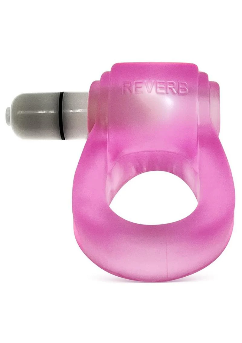 Glowdick Silicone Cockring with Led - Pink Ice - Image 4