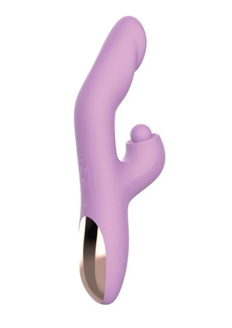 Goddess Heat Up Rechargeable Silicone Tapping Massager - Image 4