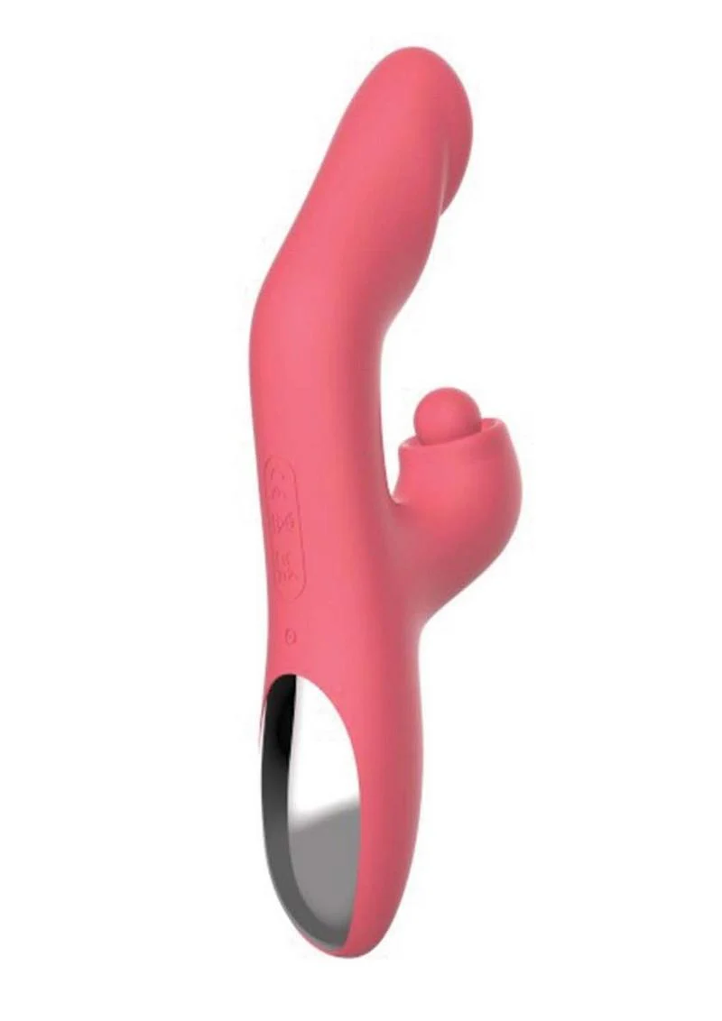 Goddess Heat Up Rechargeable Silicone Tapping Massager - Image 7