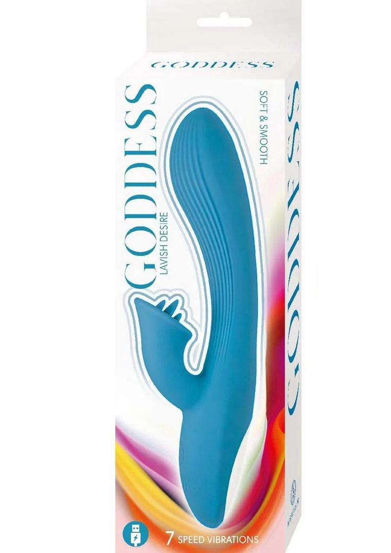 Goddess Lavish Desire Rechargeable Silicone Vibrator - Image 6