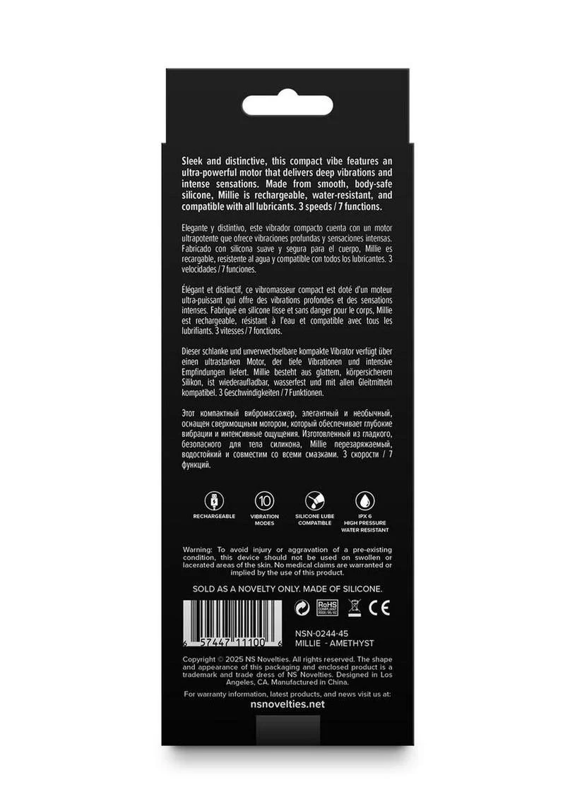 Gold-N-Dreams Millie Rechargeable Silicone Vibrator - Image 4