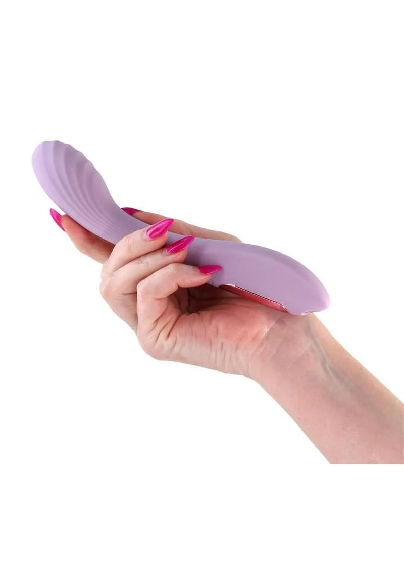 Gold-N-Dreams Pearl Rechargeable Silicone Vibrator - Image 3