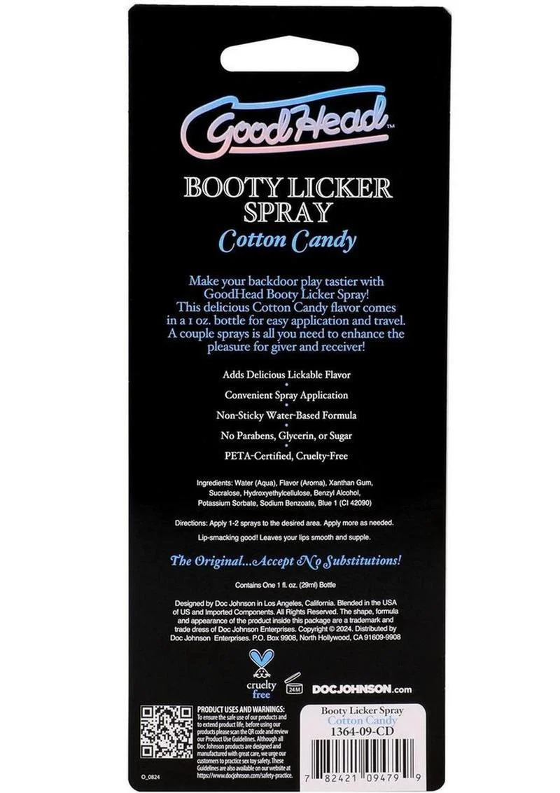 Goodhead Booty Licker Spray - Cotton Candy - Image 4