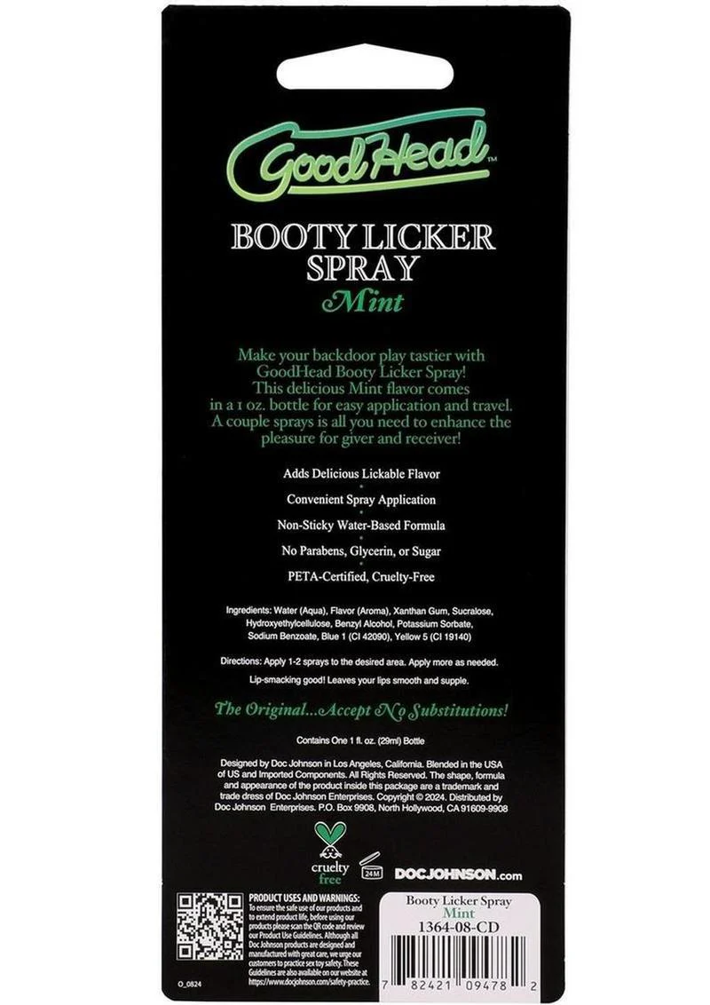 Goodhead Booty Licker Spray - Mint - Image 4