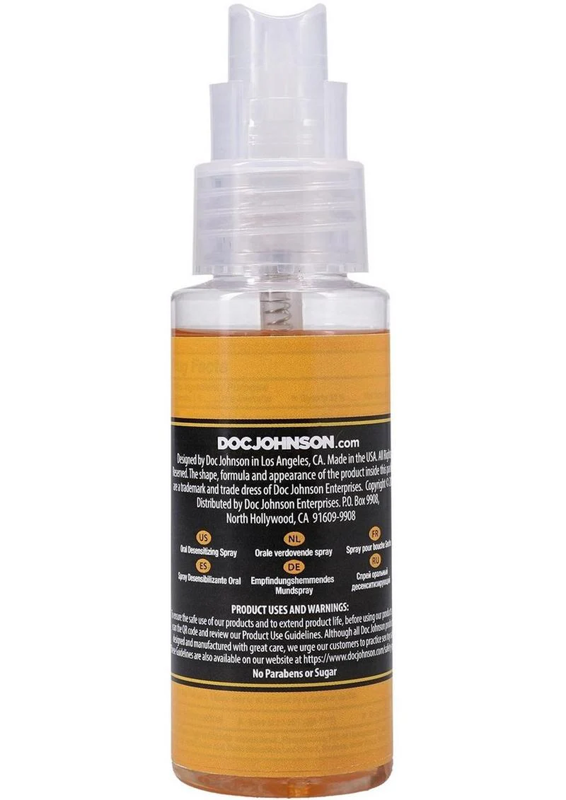 Goodhead Deep Throat Oral Anesthetic Spray - Mango - Image 3