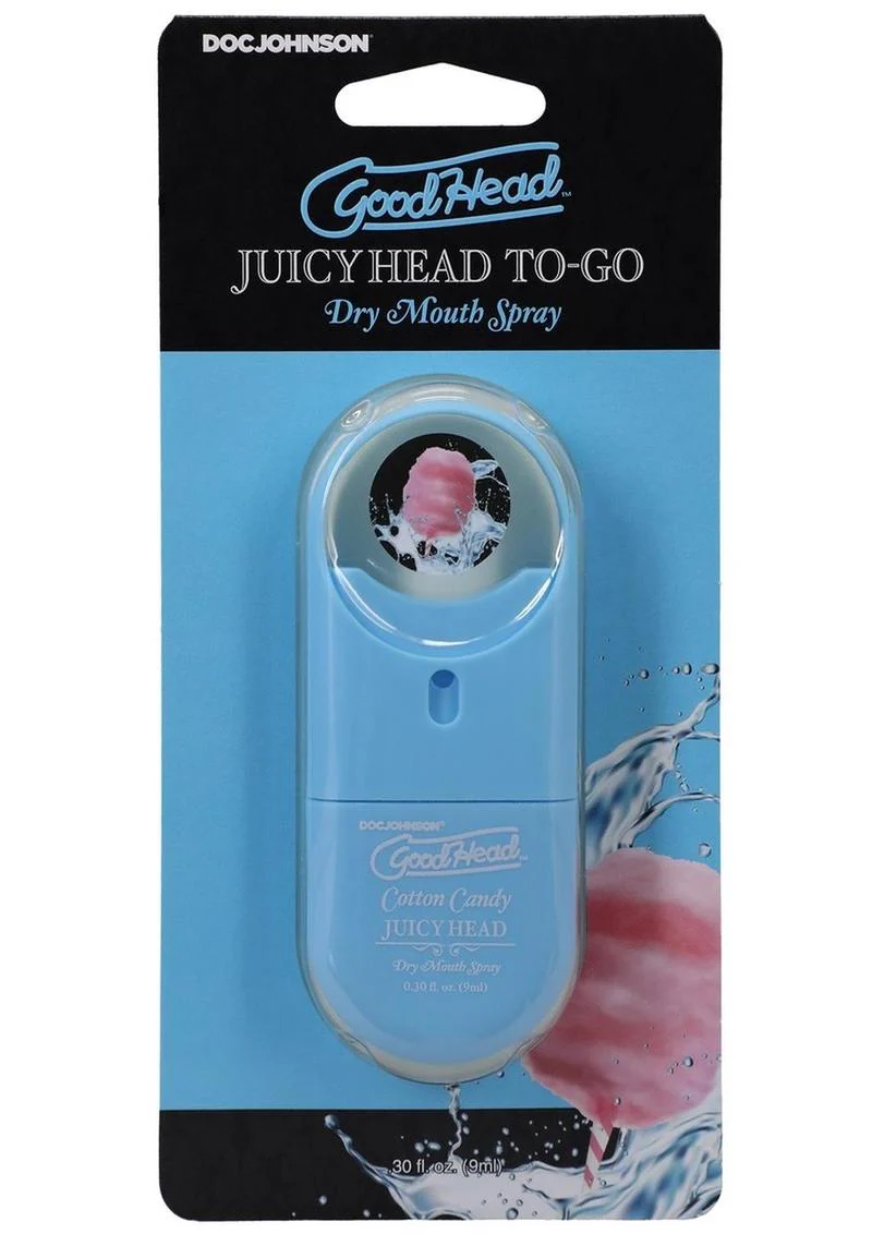 Goodhead Juicy Head Dry Mouth Spray To-Go Cotton Candy - Image 2