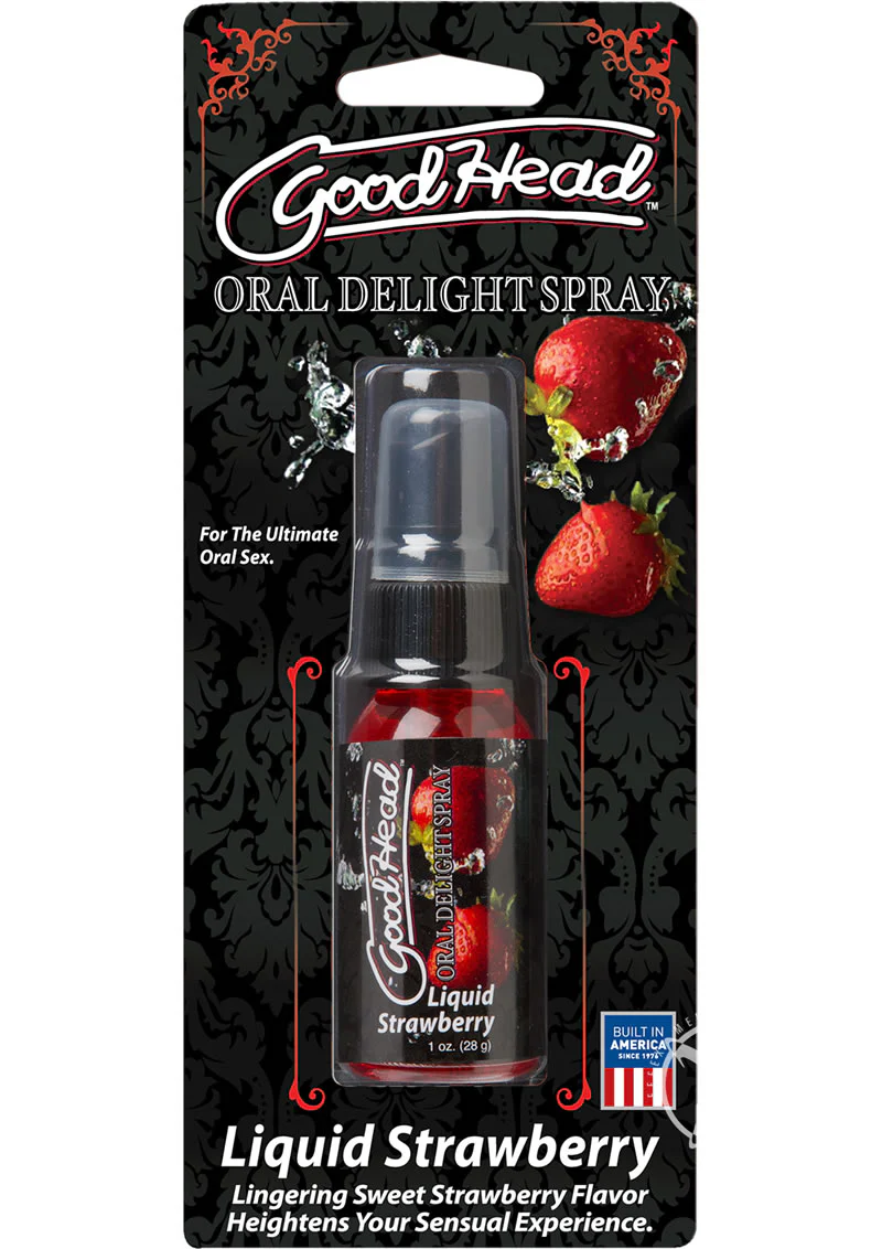 Goodhead Oral Delight Spray Liquid Strawberry - Image 2