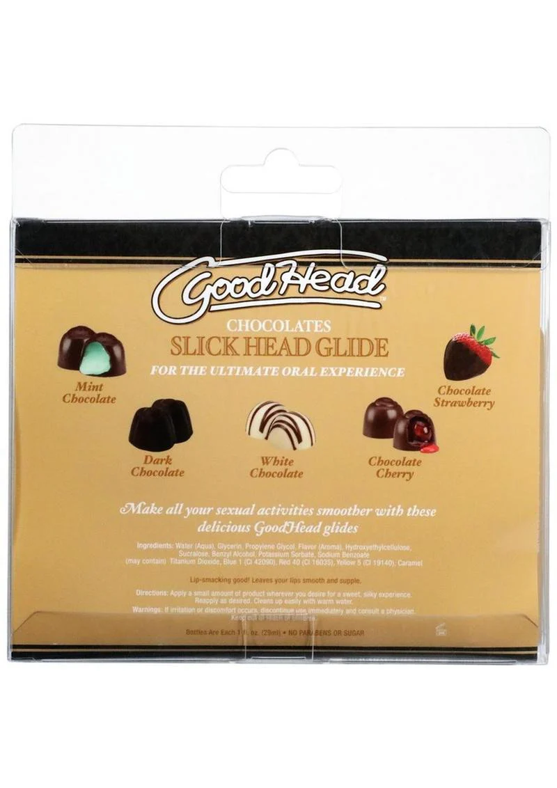 Goodhead Slick Head Glide Chocolates