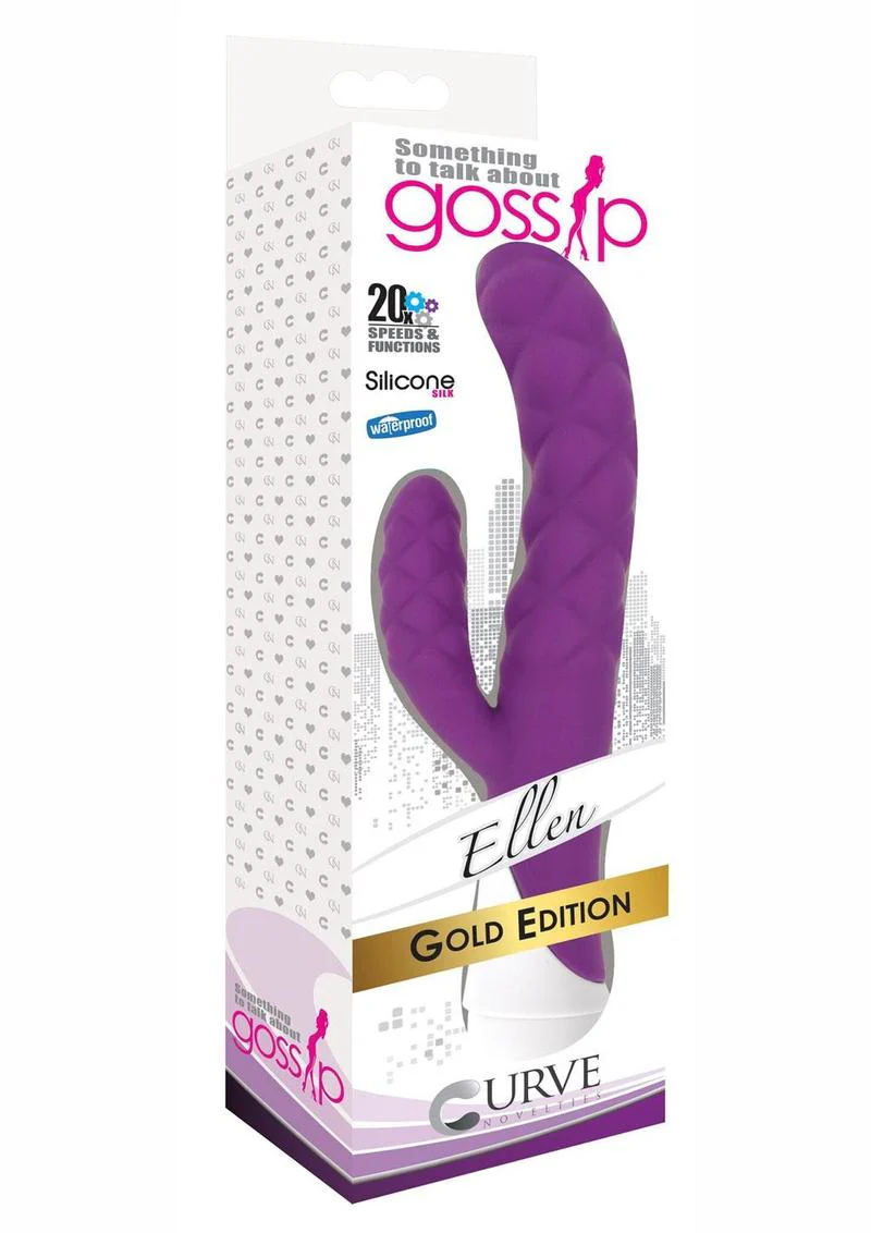 Gossip Ellen 20x Silicone Rabbit Vibrator - Image 2