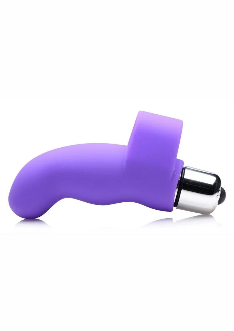 Gossip G-Thrill Silicone Finger Vibrator with Full Size Bullet - Image 2