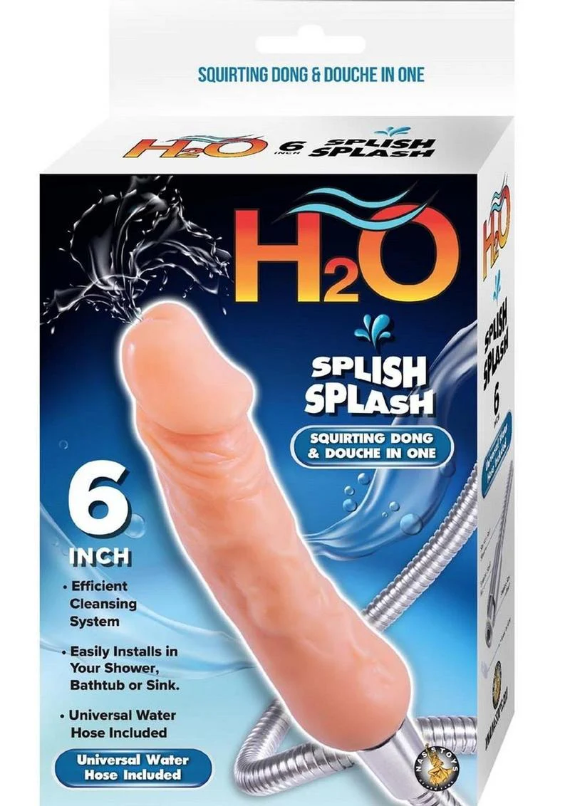 H2o Splish Splash Squirting Dong Douche - Image 3