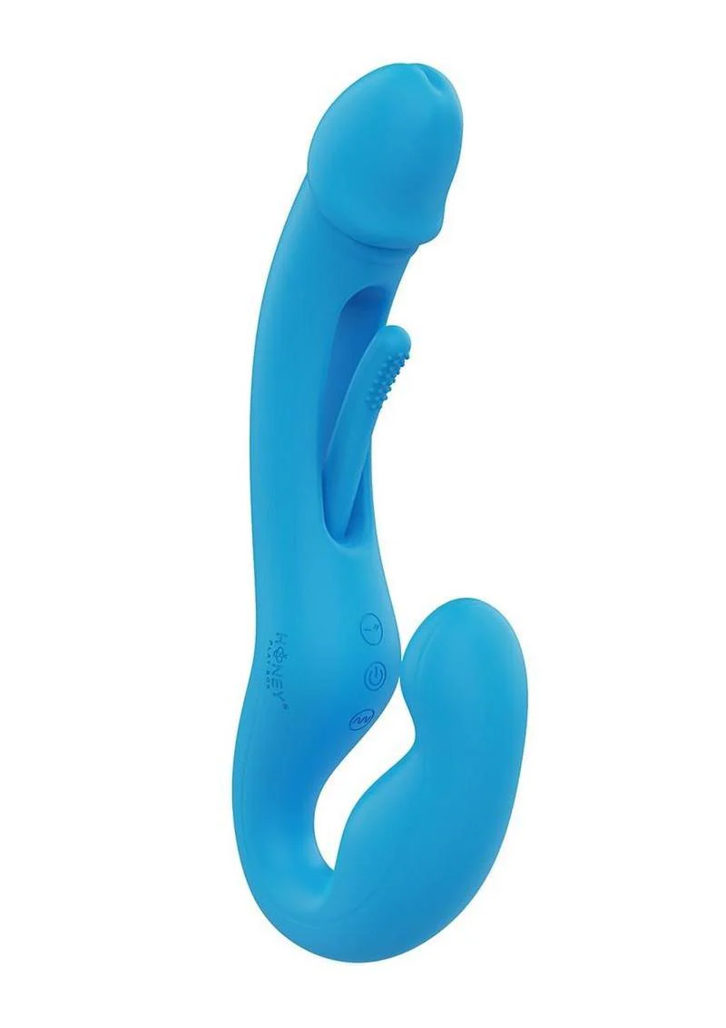 Harmony Duo App-Controlled Rechargeable Silicone Strapless Strap-On - Image 4