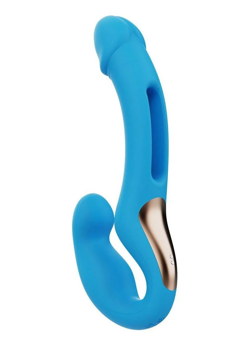 Harmony Duo App-Controlled Rechargeable Silicone Strapless Strap-On - Image 5