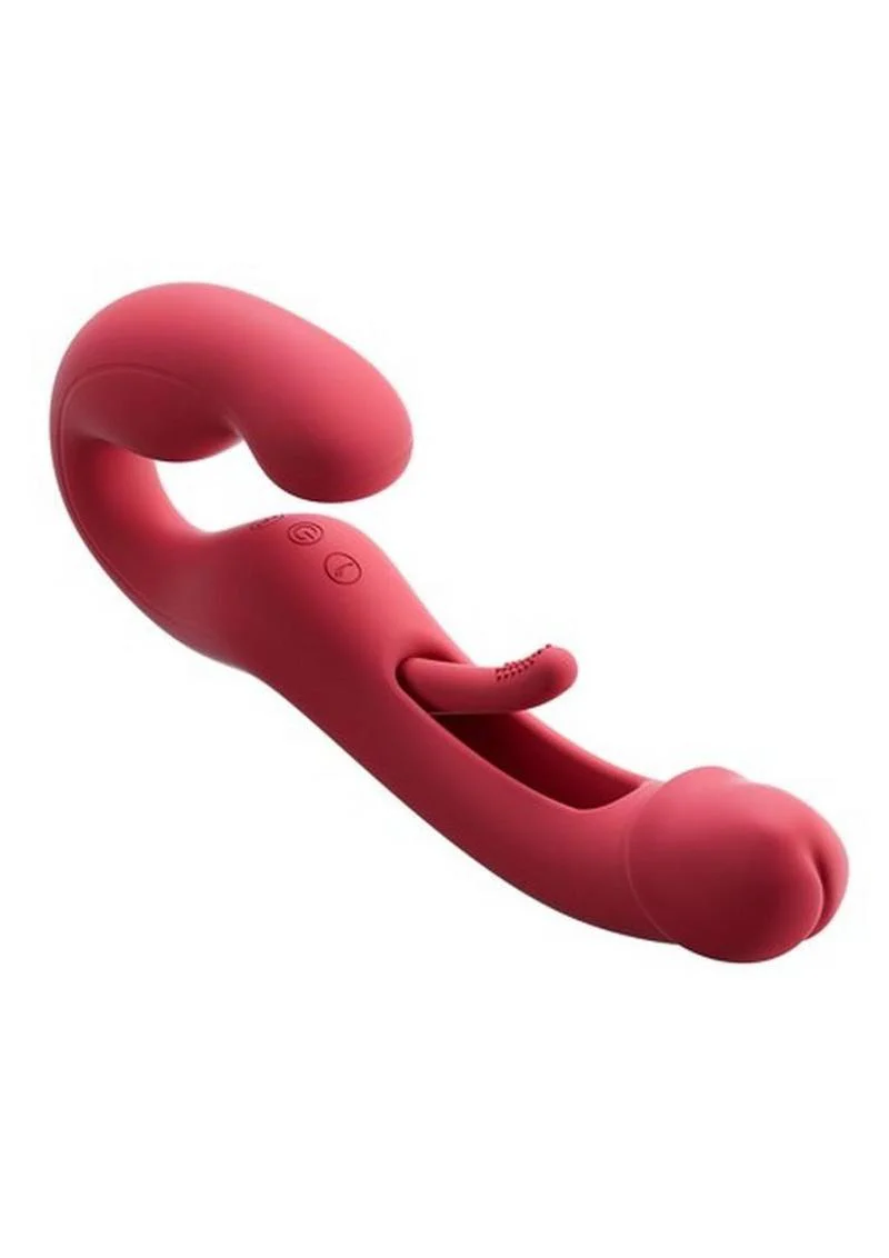 Harmony Duo App-Controlled Rechargeable Silicone Strapless Strap-On - Image 7
