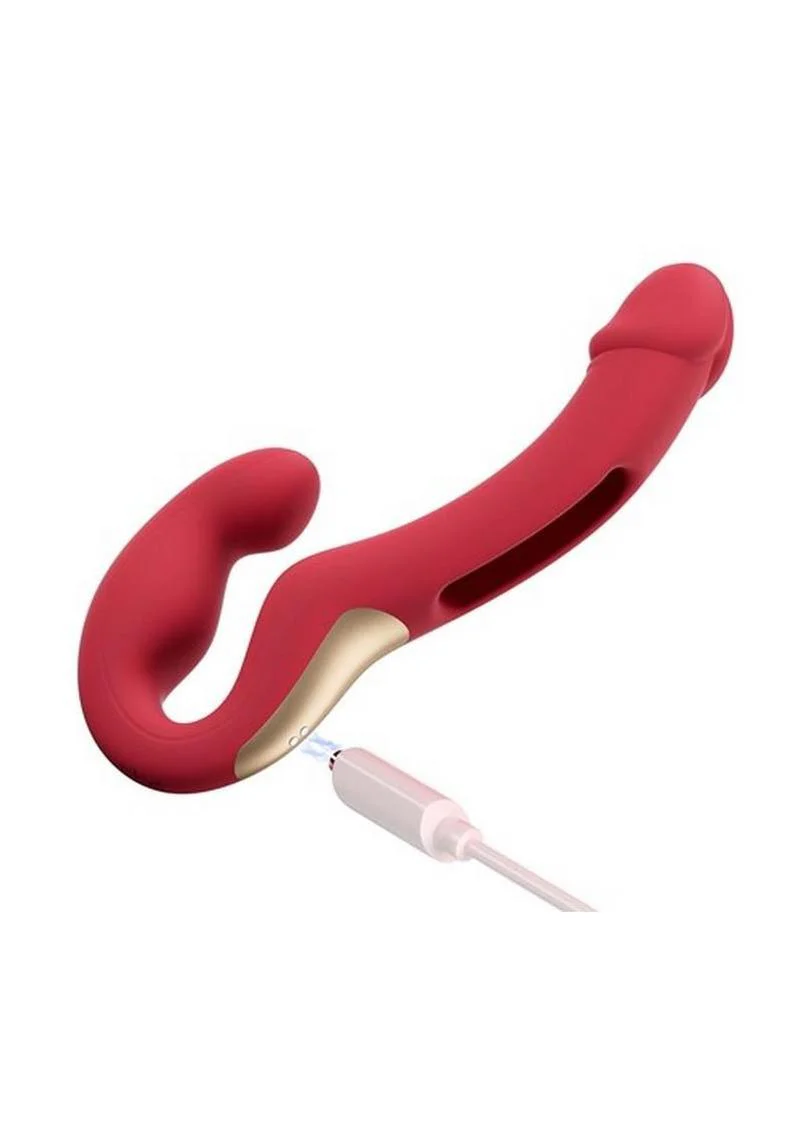 Harmony Duo App-Controlled Rechargeable Silicone Strapless Strap-On - Image 8