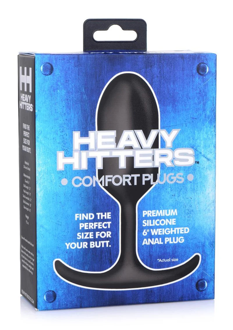 Heavy Hitters Premium Silicone Weighted Anal Plug - Image 4