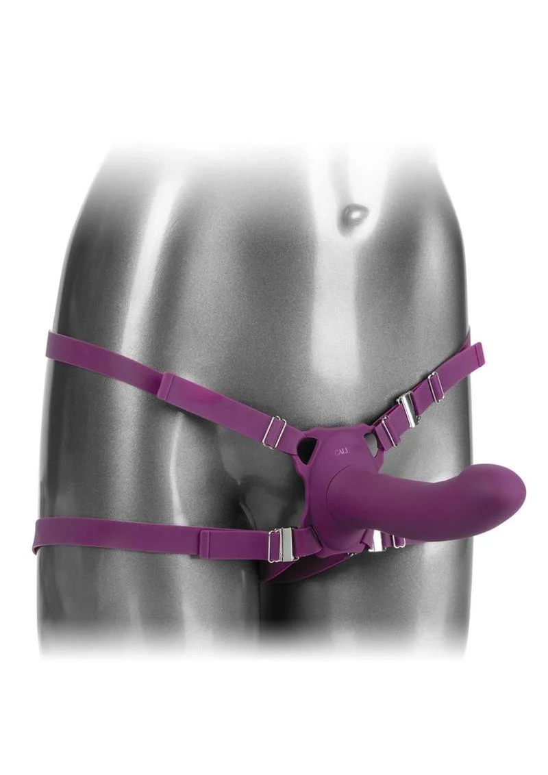 Her Royal Harness Me2 Rumble Silicone Strap-On Probe - Image 4