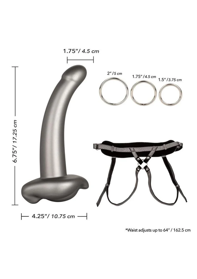 Her Royal Harness The Royal Ultra-Soft Set Adjustable Harness with Me2 Silicone G-Probe - Image 3