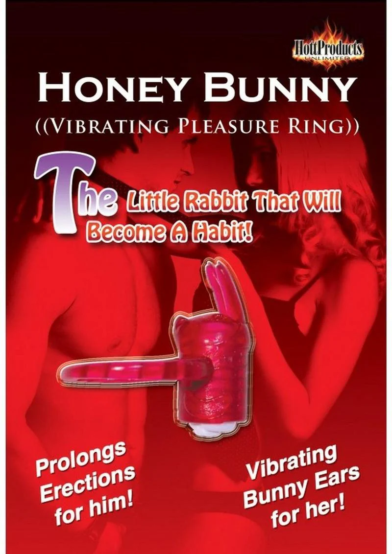 Horny Honey Bunny Vibro Cock Ring - Image 2