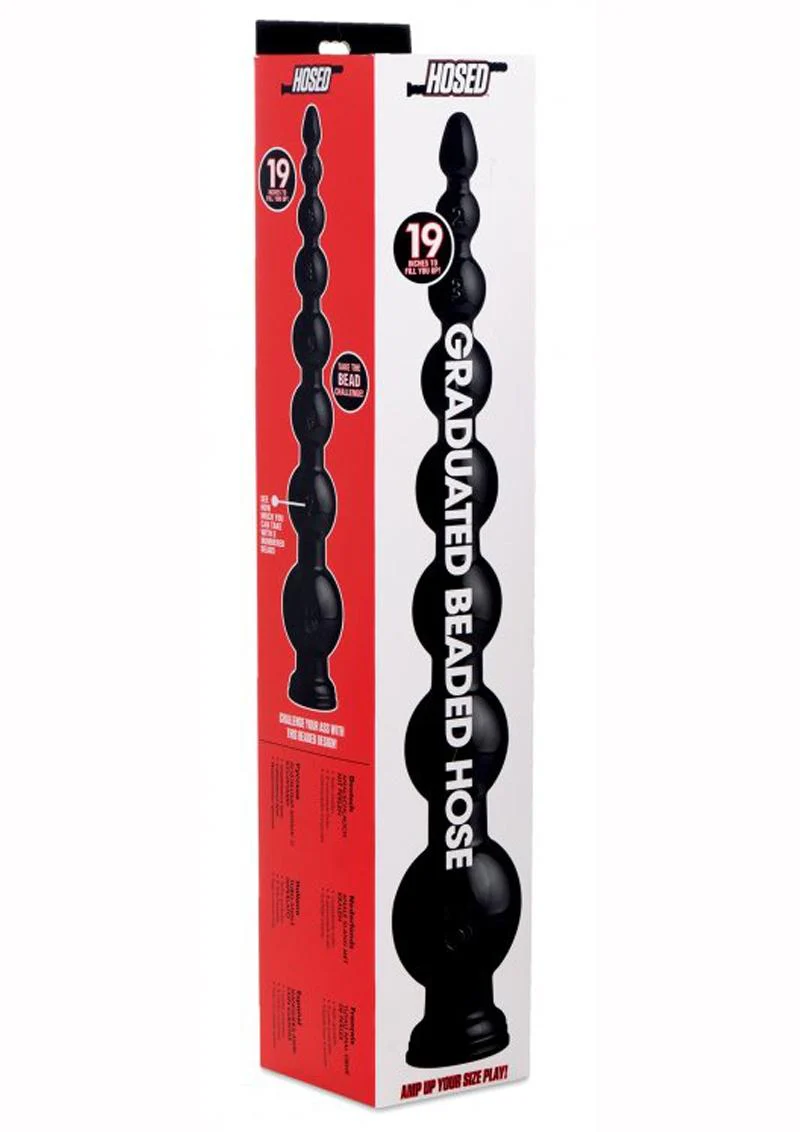 Hosed Graduated Beaded Hose - 19in Long - Image 2