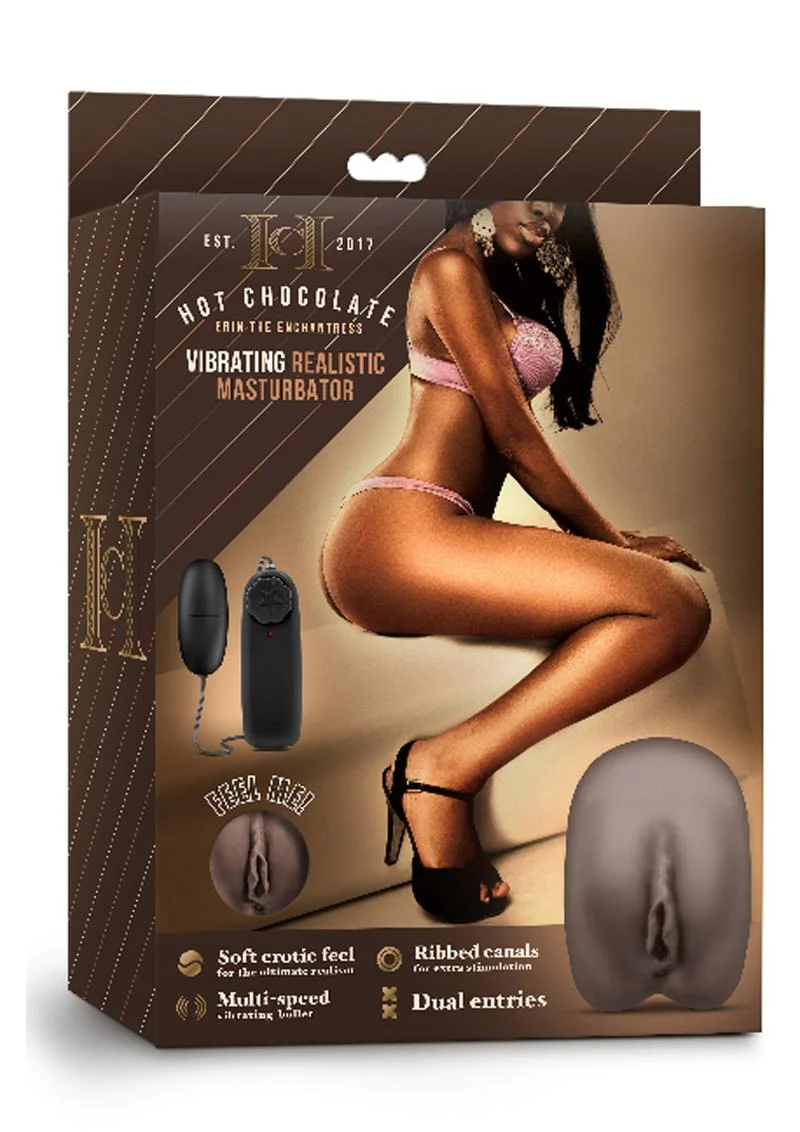 Hot Chocolate Erin The Enchantress Vibrating Masturbator - Pussy - Butt - Image 2
