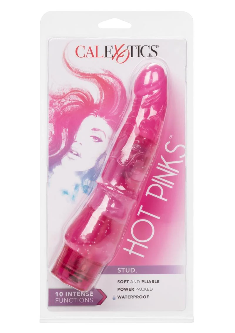 Hot Pinks Stud Vibrator - Pink 7 - Image 2