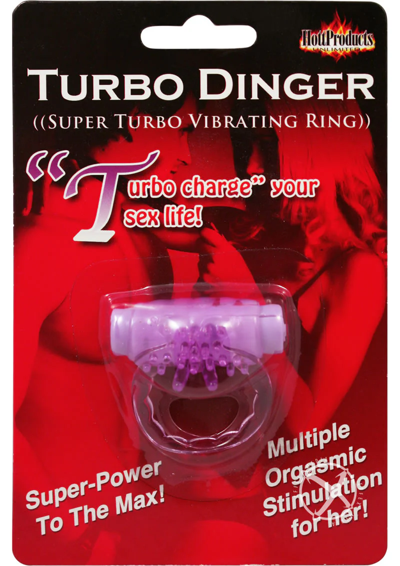 Humm Dinger Super Turbo Vibrating Cock Ring - Image 4