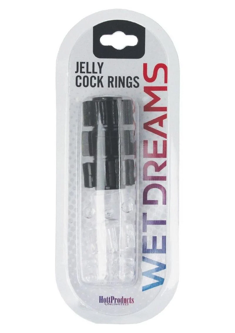 Hung Pleasure Stars Jelly Cock Rings - Image 2