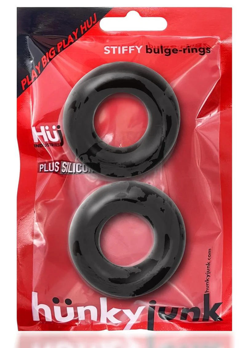 Hunkyjunk Stiffy Bulge Silicone Cock Rings - Image 11