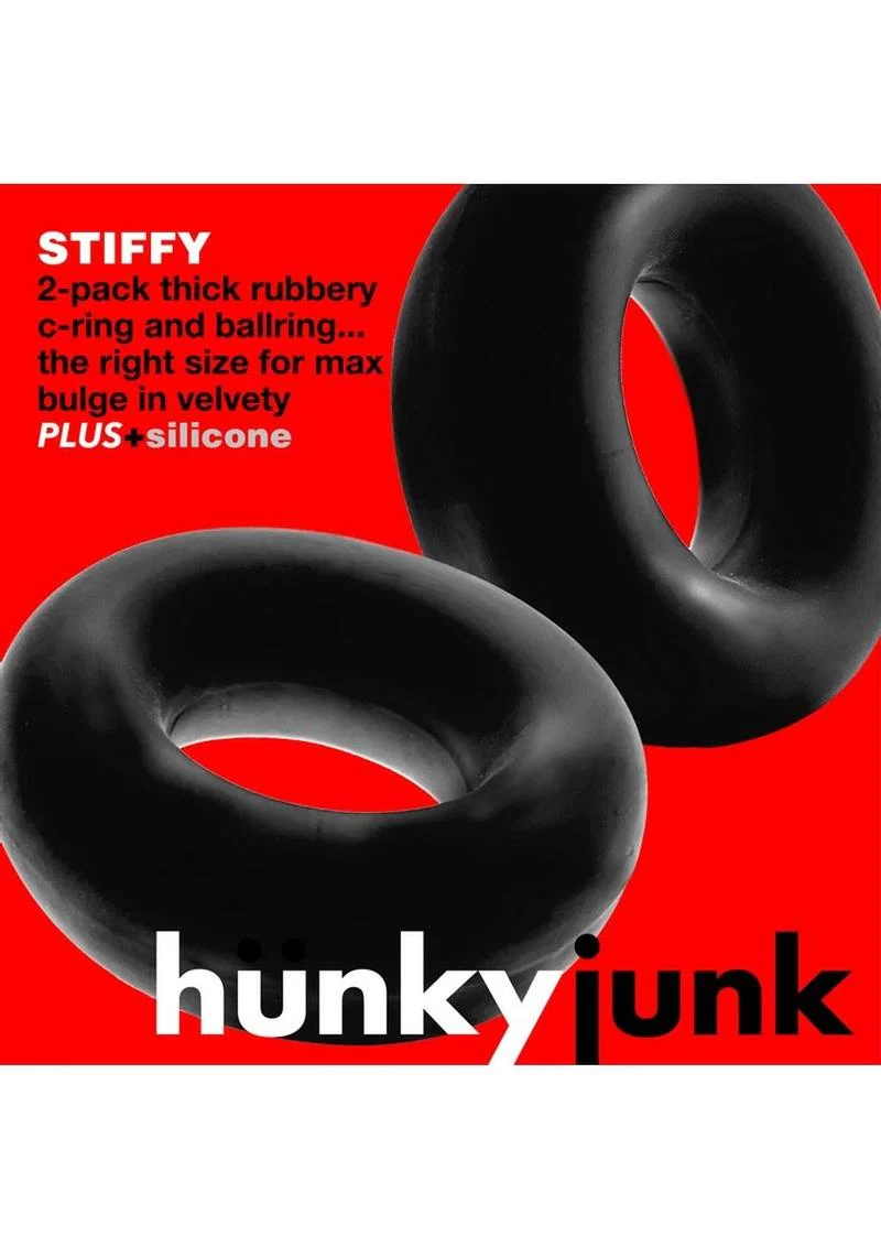 Hunkyjunk Stiffy Bulge Silicone Cock Rings - Image 13