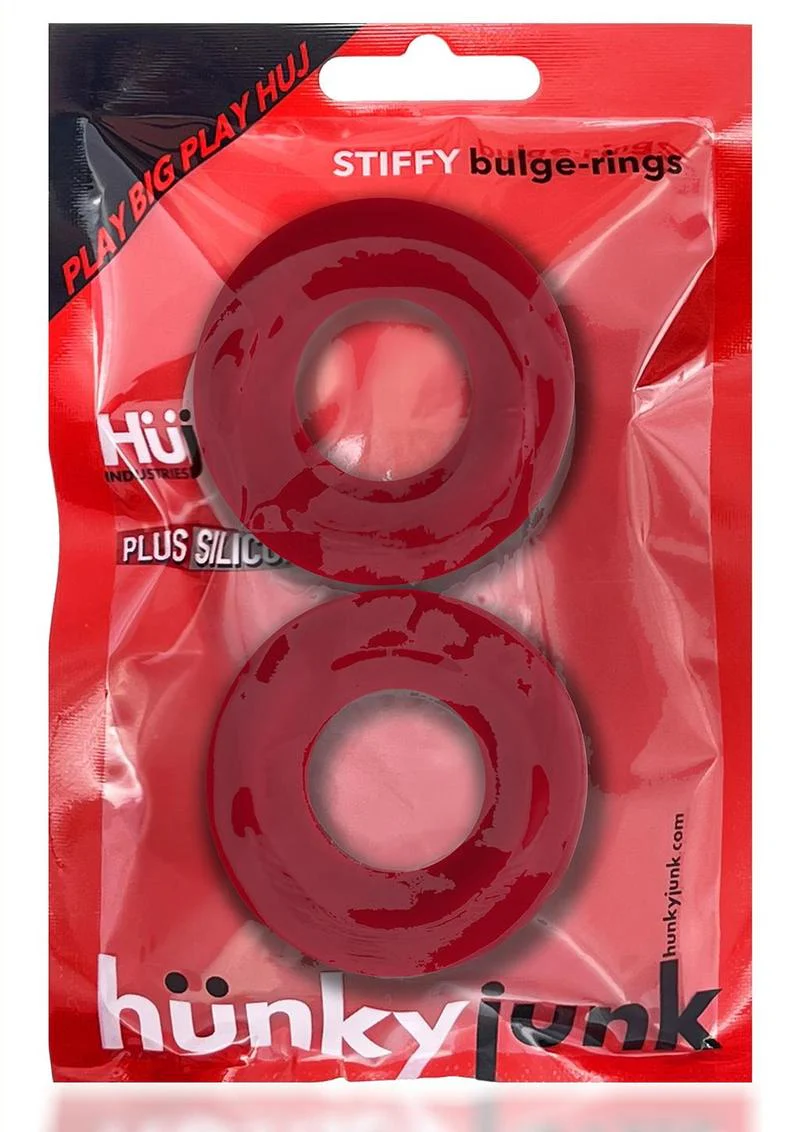 Hunkyjunk Stiffy Bulge Silicone Cock Rings - Image 5