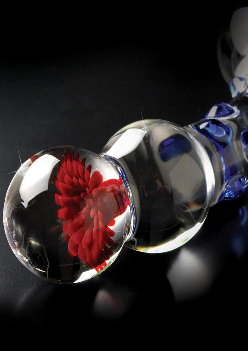 Icicles No. 18 Textured Glass Dildo - Image 2
