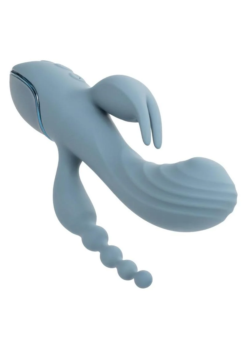 III Triple Ecstasy Rechargeable Silicone Stimulating Massager - Image 3