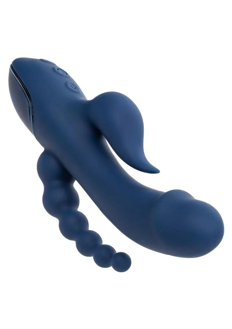 III Triple Orgasm Rechargeable Silicone Stimulating Vibrator - Image 3