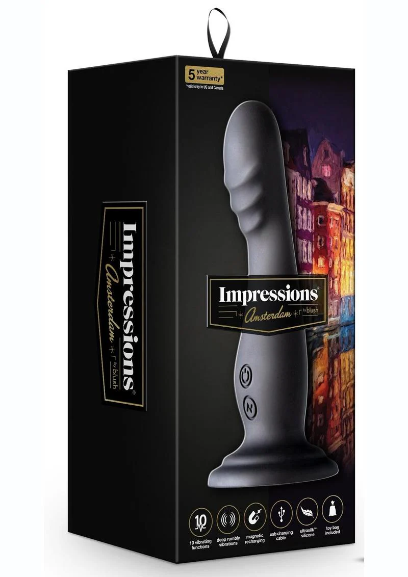 Impressions Amsterdam Rechargeable Silicone Vibrator - Image 2