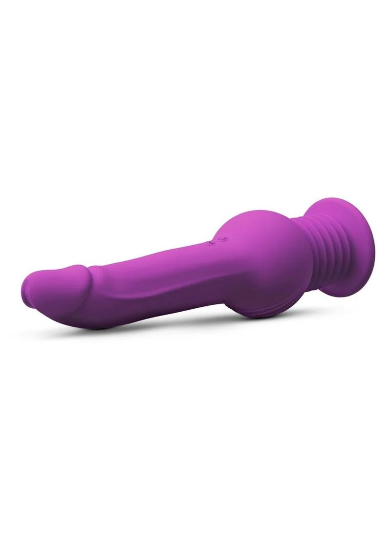 Impressions New York Rechargeable Silicone Gyro-Quake Dildo - Image 3