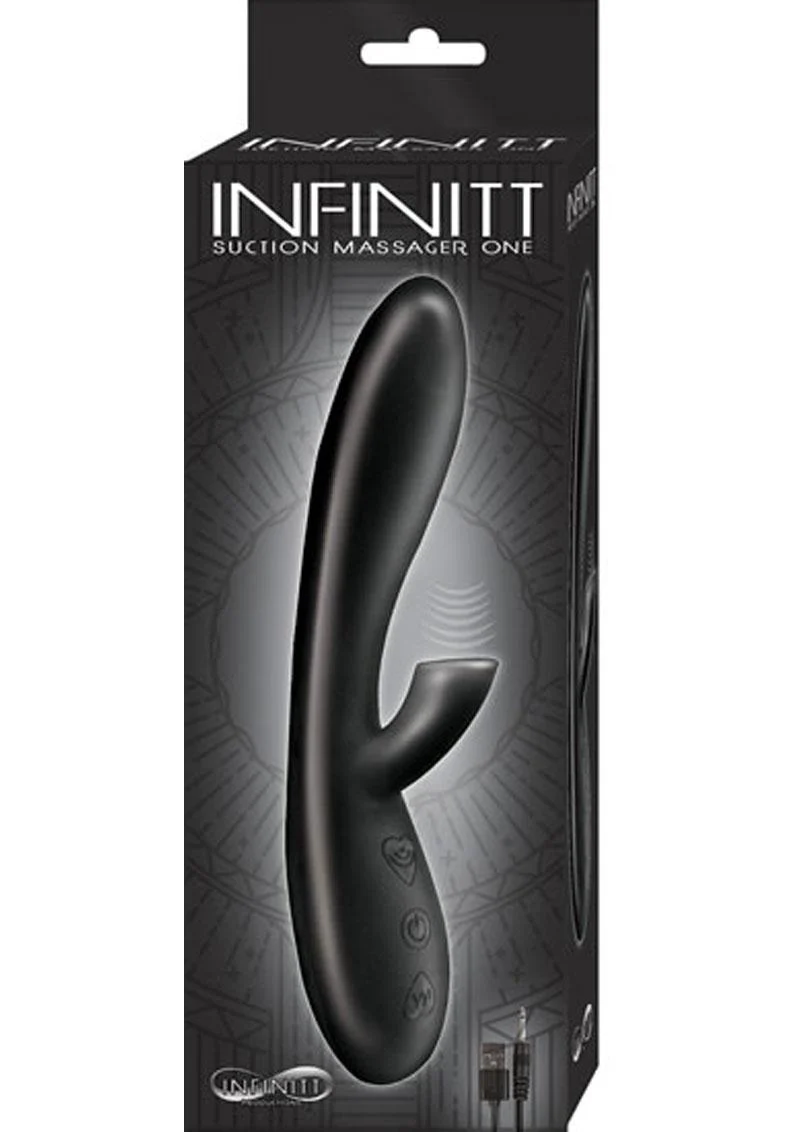 Infinitt Suction Massager One Rechargeable Silicone Vibartor - Image 2
