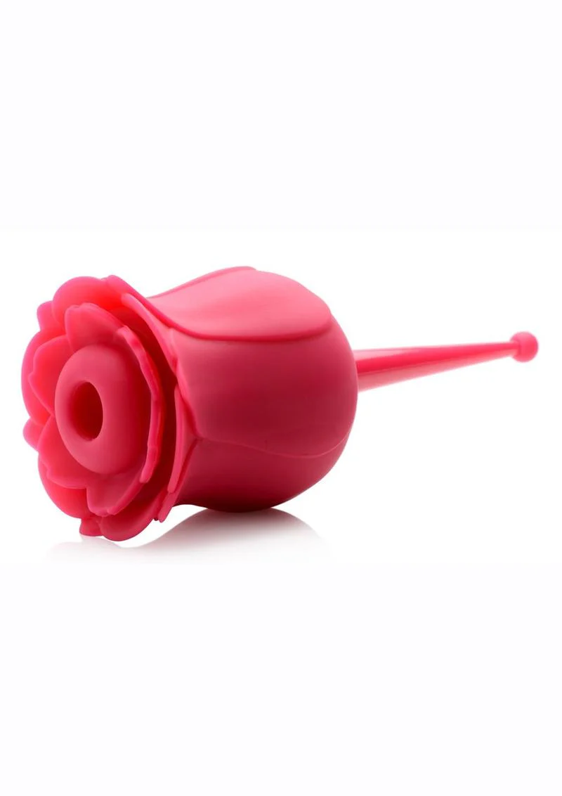 Inmi Bloomgasm Sucking and Vibrating Rose Silicone Rechargeable Clit Stimulator