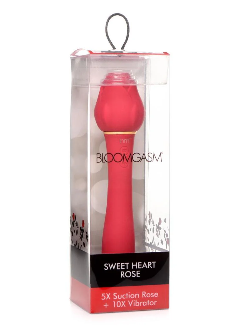 Inmi Bloomgasm Suction Rose Vibrator Rechargeable Clit Stimulator - Image 2
