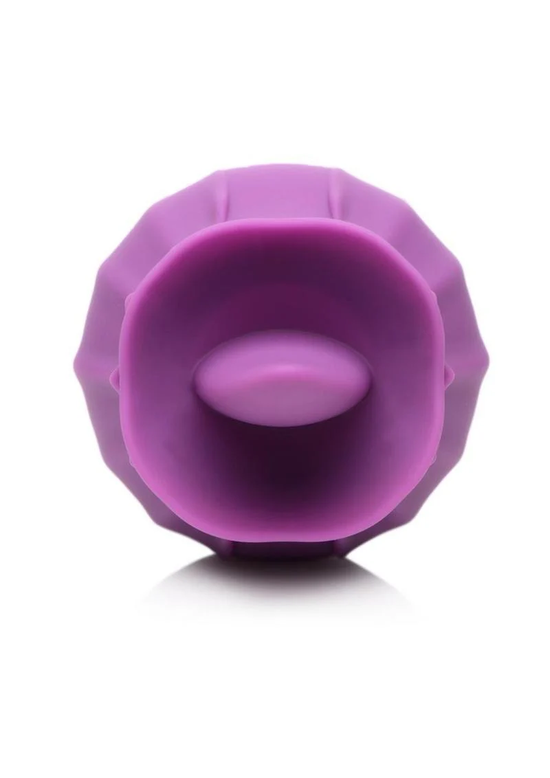 Inmi Bloomgasm Wild Violet 10x Silicone Rechargeable Licking Clit Stimulator - Image 3