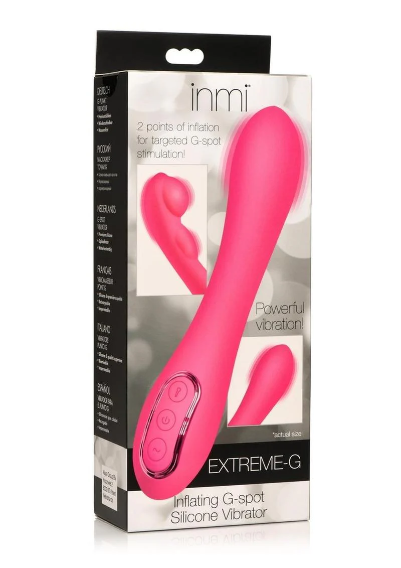Inmi Extreme-G Inflating G-Spot Rechargeable Silicone Vibrator - Image 2