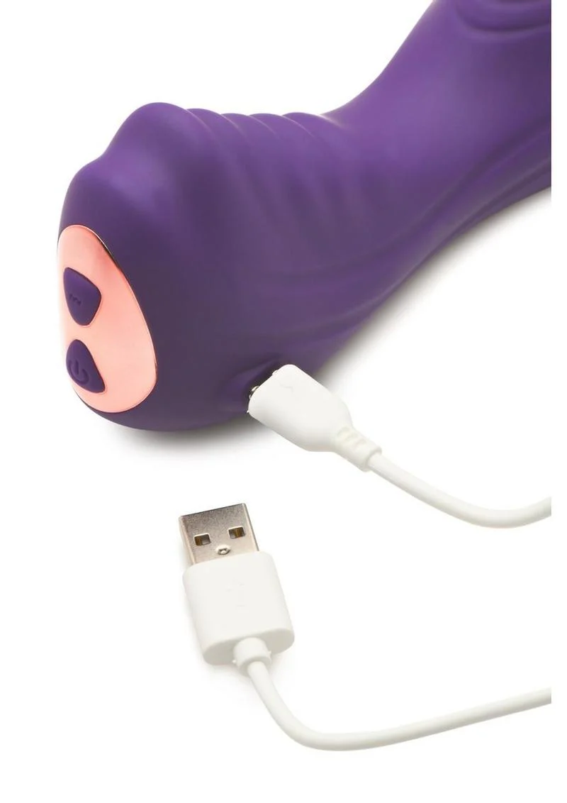 Inmi Ride N' Grind 10x Vibrating Rechargeable Silicone Grinding Clitoral Stimulator with Remote Control - Image 4